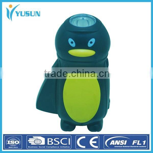 Penguin shape pressure power generation outdoor flashlight