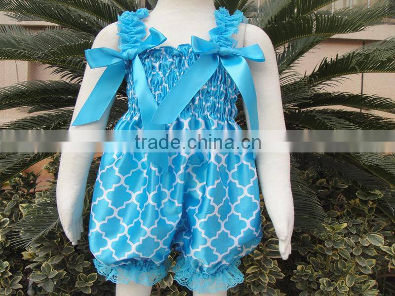 Baby Wholesale Satin Petti Bubble Knickers Princess Romper Red With White Polka Dots Satin Romper Kids Petti Romper