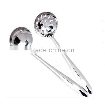 2016 highQuality korean kitchenware stainless steelkitchen tools/Hot pot spoon/strainer Customizable LOGO 1PCS S41