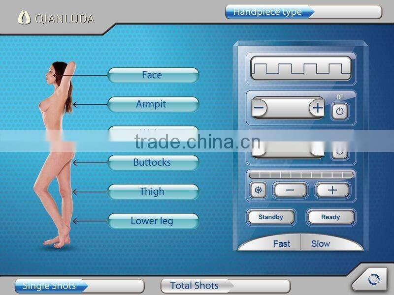 2016 Hot selling ! portable e-light ipl + SHR hair removal machine for clinic and salon with