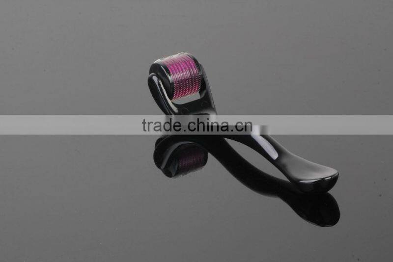 Skin care titanium skin vibrating derma roller 540