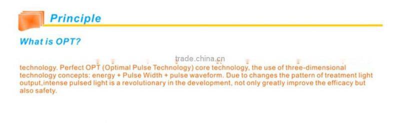 Professional Ipl Shr Beauty Machine for hari removal and skin rejuvenation