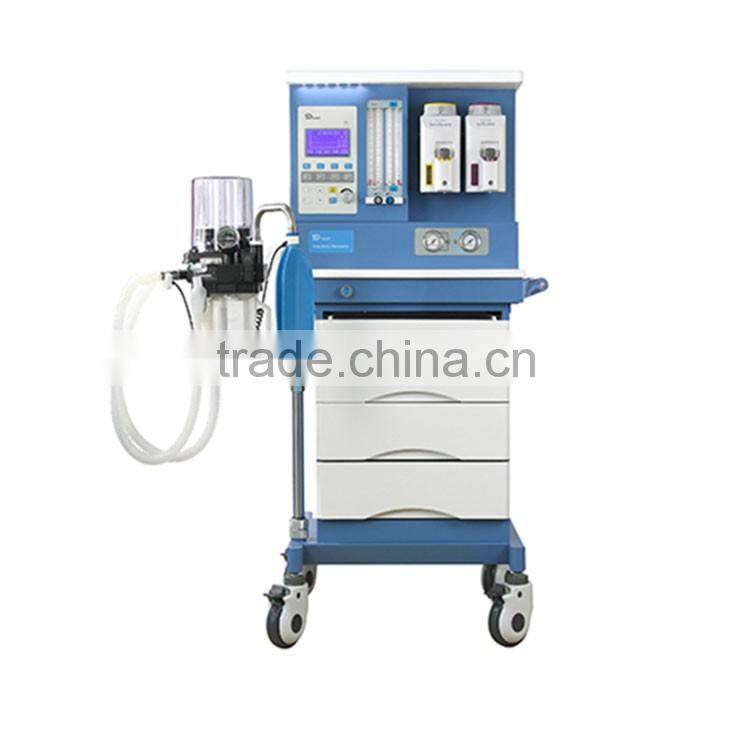 Emergency equipment Blue+White color movable anesthesia machine for hospital