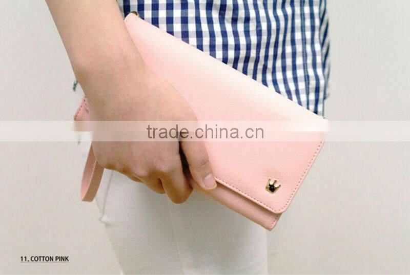 Fashion Women Wallets Day Clutch Ladies PU Leather Wallet Purse Long Hand bag Zipper Clutch Card Wallet