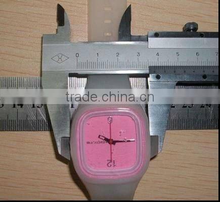 Led Ladies Japan Movt Jelly Watches Men