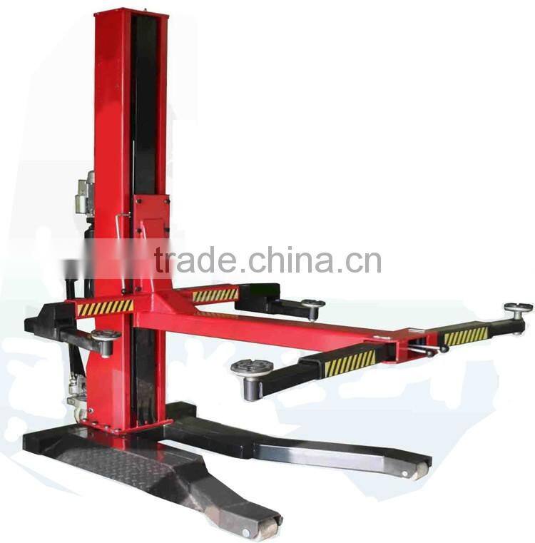 Factory Price Car Elevator With CE Portable Car Lifting Single Post Car Lifts Price