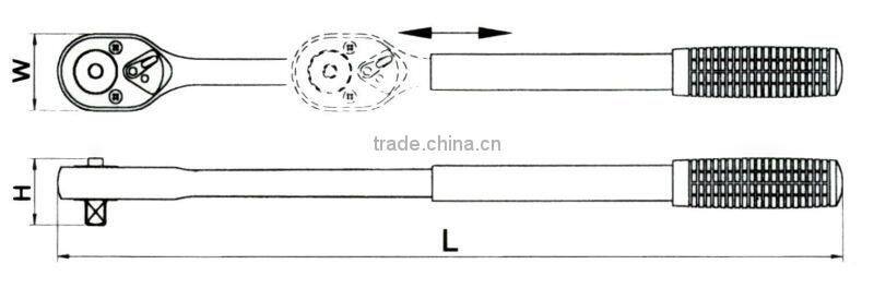 Telescopic Ratchet Handle Wrench with VPA/GS approved