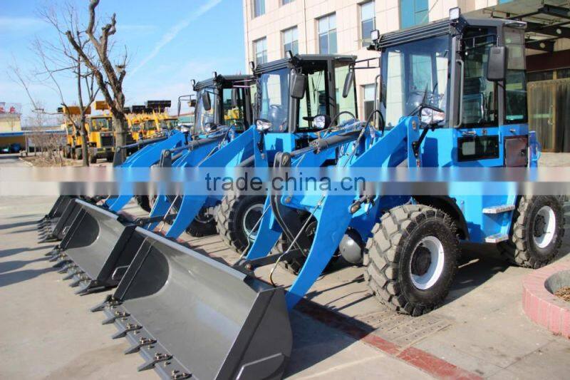 1.5 ton new design wheel loader with Xinchai Eurp 3 engine