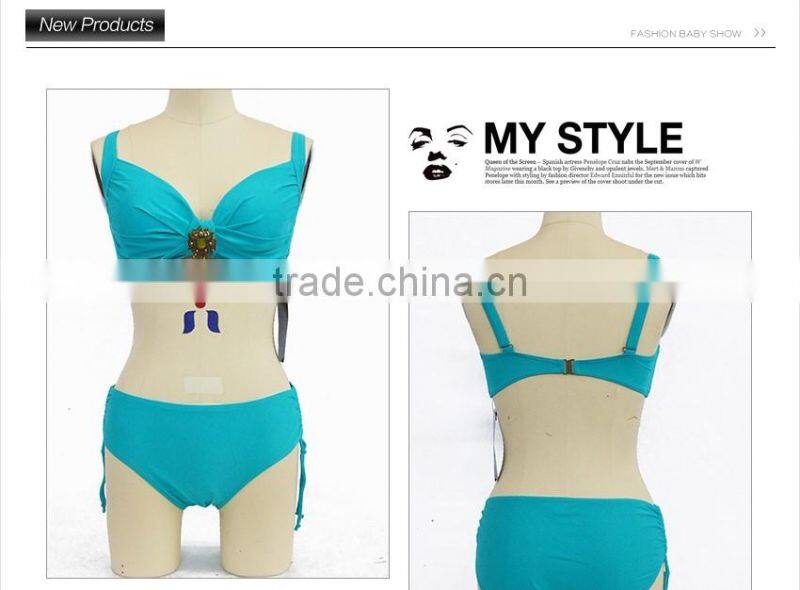 2015 New Arrival Women's Plus Size Swimwear