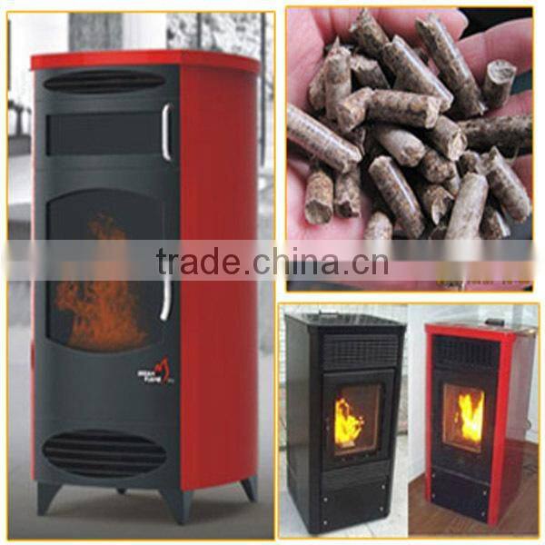 high efficient pellet stove from poland/ stove with chimney/ pellet stove with remote control