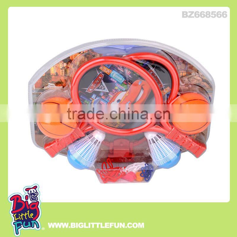 Basketball toys and racket toy, sport toys & games