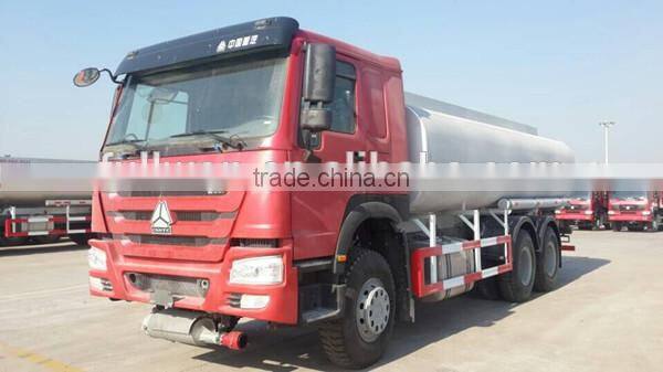 Promotion Sinotruk 20cubic fuel tanker truck capacity prices