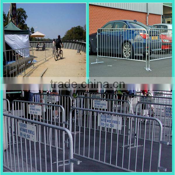 professional manufactory crowd control fencing removable temporary steel fence panels