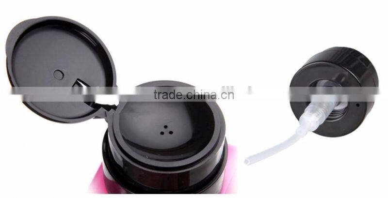 Empty Nail Oil Polish Remover Pump Dispenser 250ML Bottle 24/410