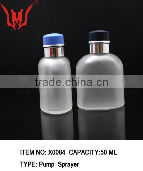 Nice glass perfume bottle china spray perfume bottle 50ml