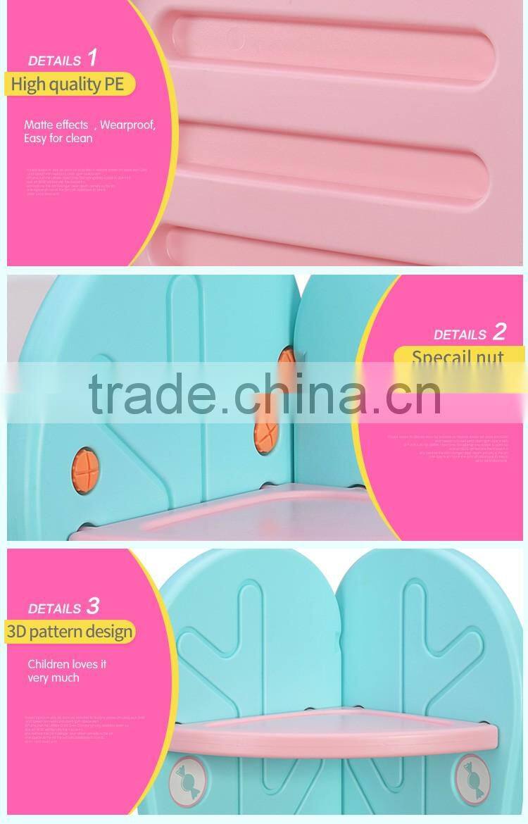 Children toy storage rack book shelf cabinet