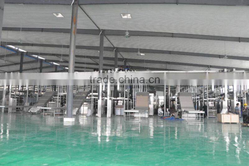 Multiple layer continuous type mesh belt dryer for rosebud