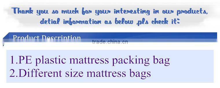 vacuum bag for foam mattress