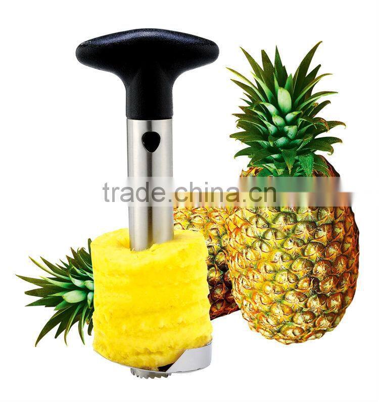 All Ware Stainless Steel Pineapple Easy Slicer and De-Corer