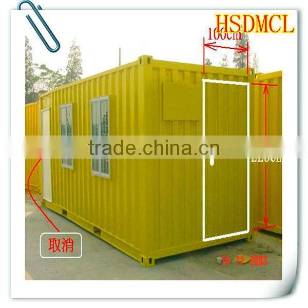 two bedrooms 20ft prefab shipping container homes