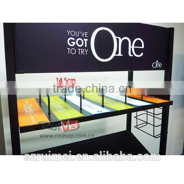 2015 New Supermarket Attractive metal Pillow Display Rack