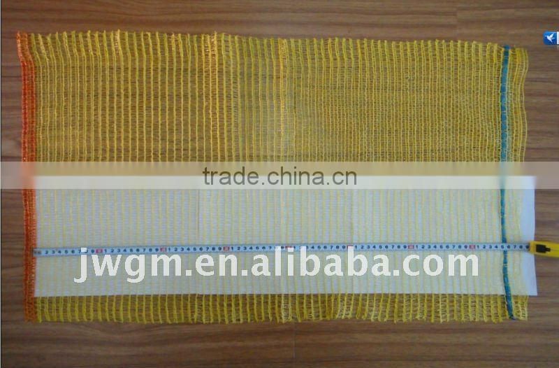 35x78cm, yellow lemon, raschel mesh bags for sale