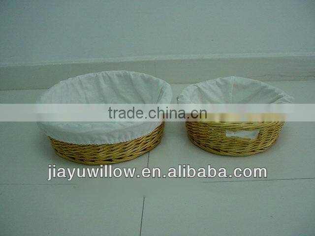 Neat storage bread basket for sale with handmade