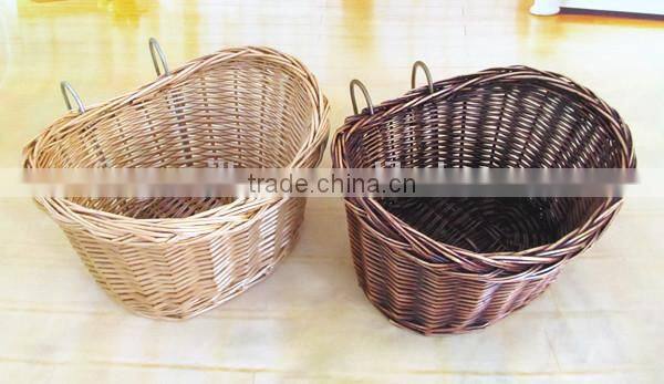 practical and durable bicycle basket wicker
