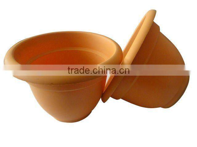 Ground Plastic garden flowerpot, plant pot, different colors, eco-friendly