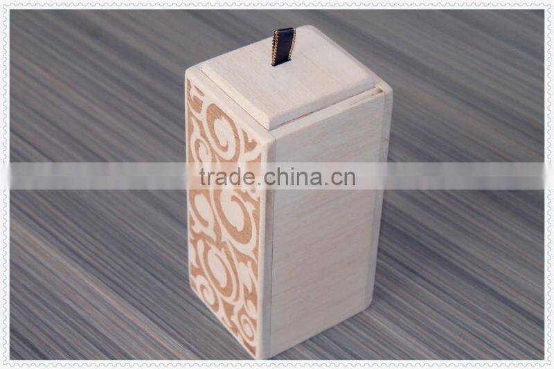 2016 laser design handmade cheap wooden essential oil box essential oil carrying case