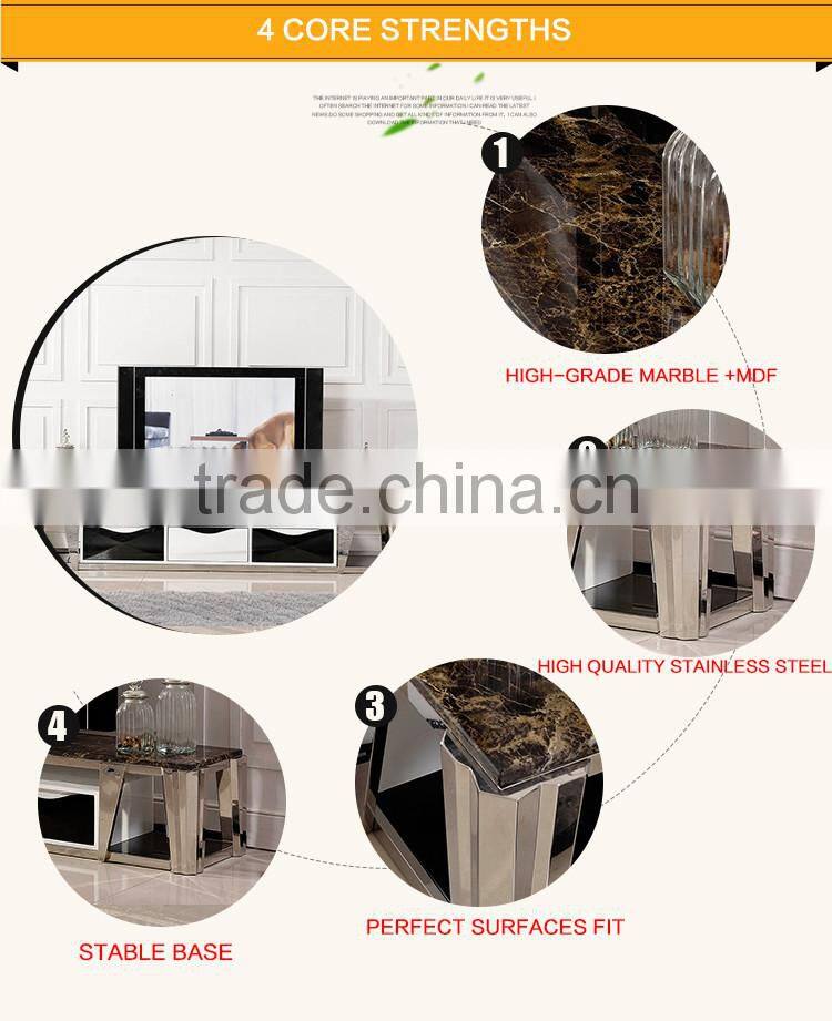 E378 Home Furniture Modern Living Room Lcd tv Stand Wooden Furniture