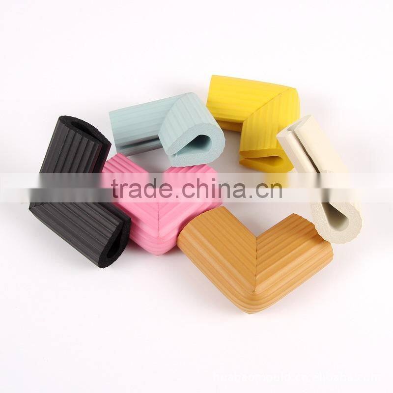 M026 safety baby product plastic stripe U corner edge guard