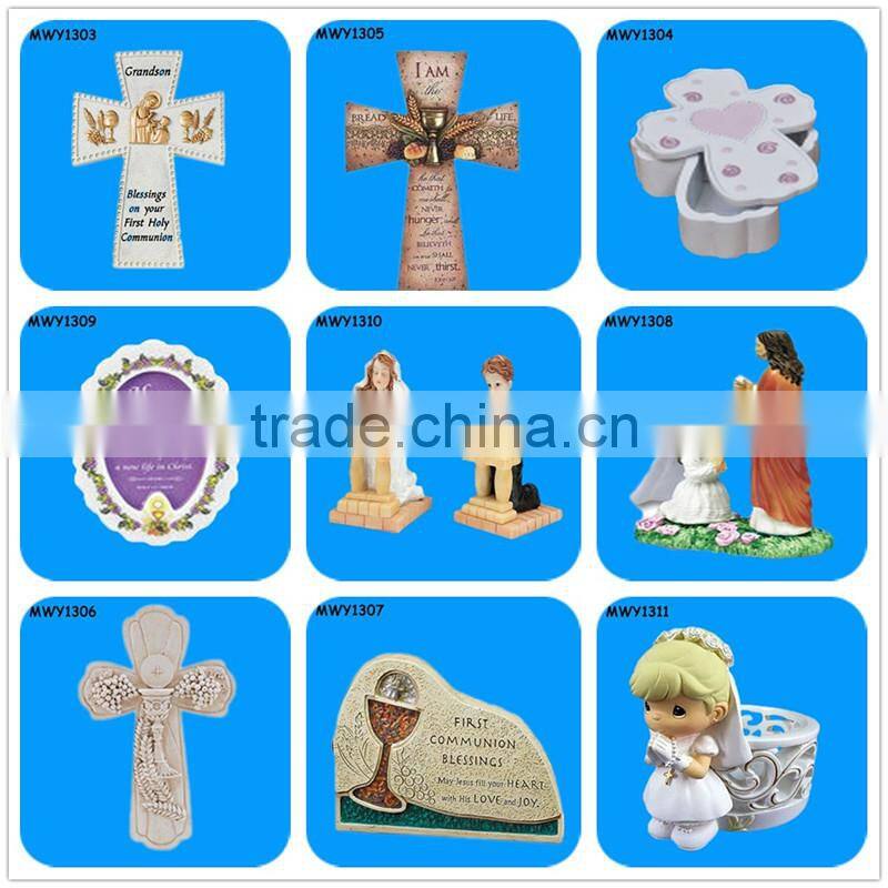 Jewish pottery Kiddush cup with saucer