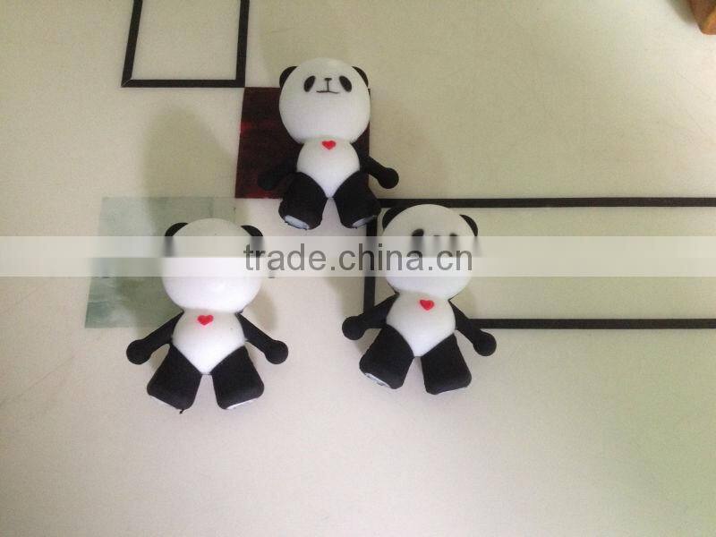 Childrens Helper panda shape Learning silicone Chopsticks holder