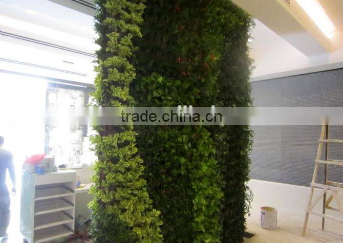 hot sale plastic/artificial natural plant wall for indoor or outdoor decoration with competitive price