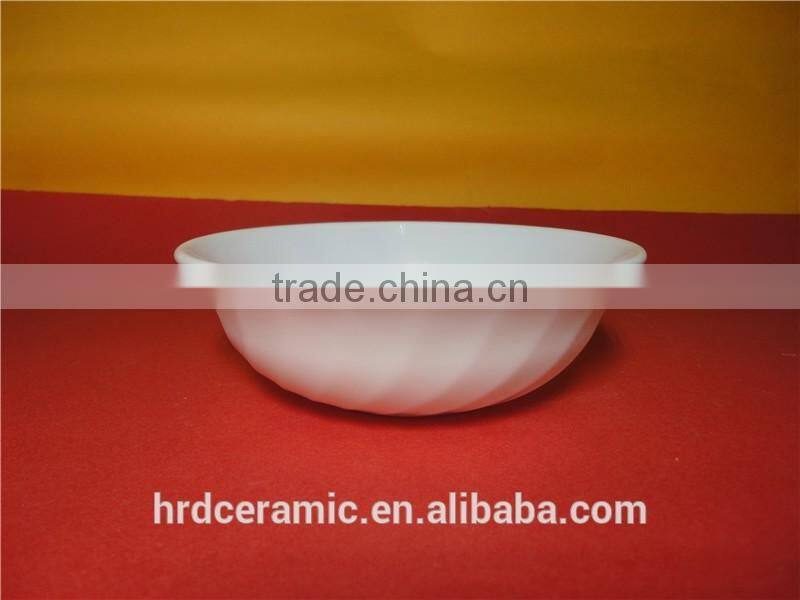 wholesale Heat resistant opal glass dinnerware opal 5" bowl soup bowl