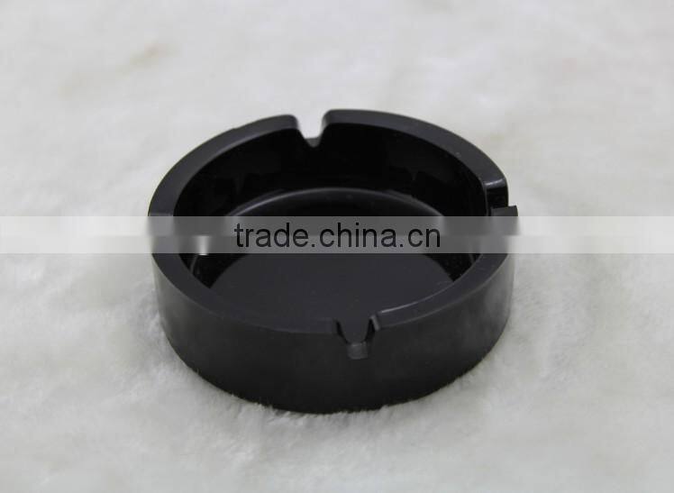 glass ashtray with logo and decoration firing