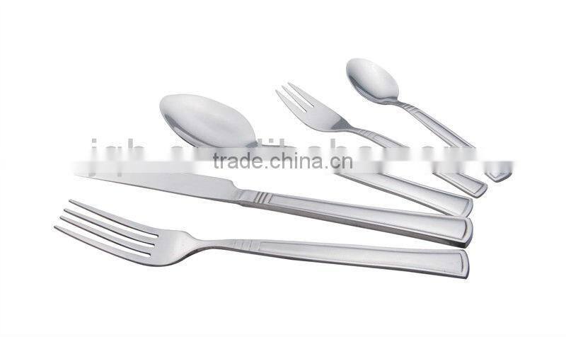 Stainless Steel Knife Spoon And Fork Tableware Set