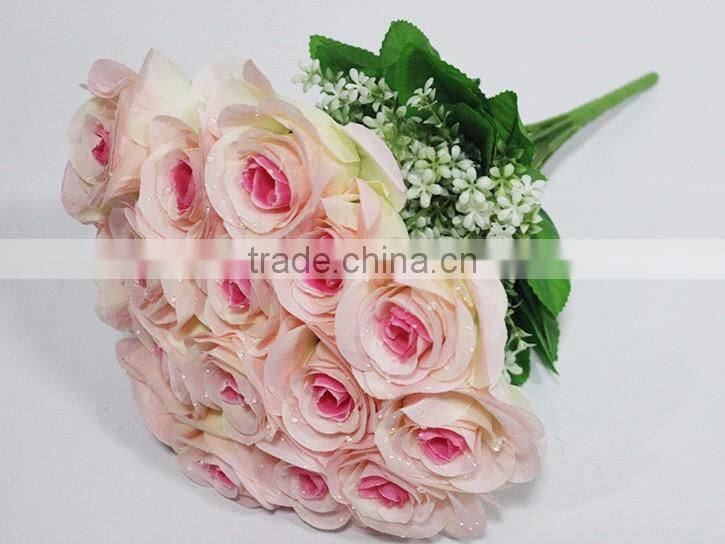 Vente en gros de roses artificielles fabriquees en Chine