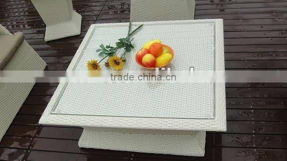 6pcs wicker patio sofa set