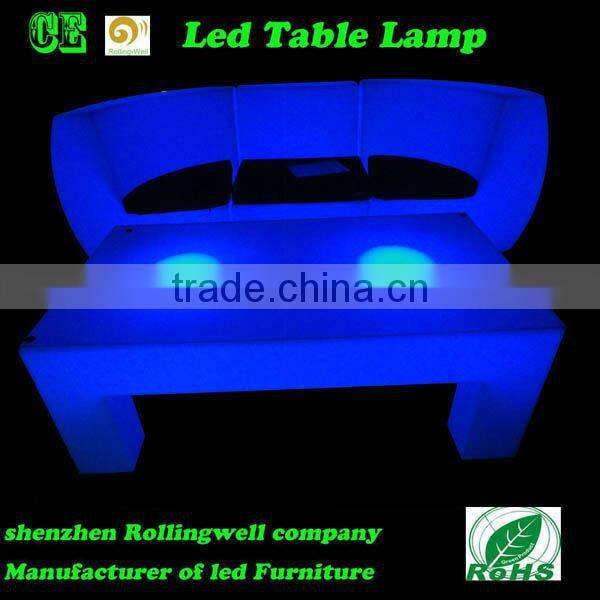 LED commercial new design patio sofa furniture, beach furniture for sale