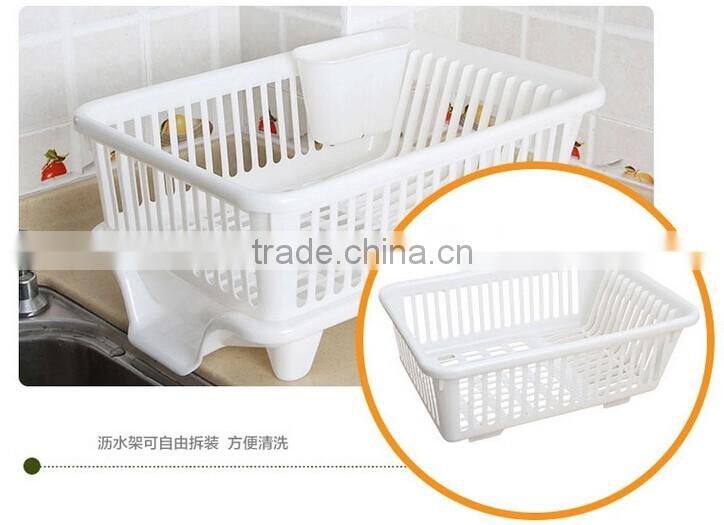 Double kitchen multifunctional cupboard drain dish rack/tableware rack water filter basket