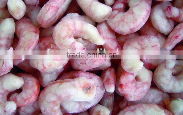 red shrimp pud with frozen