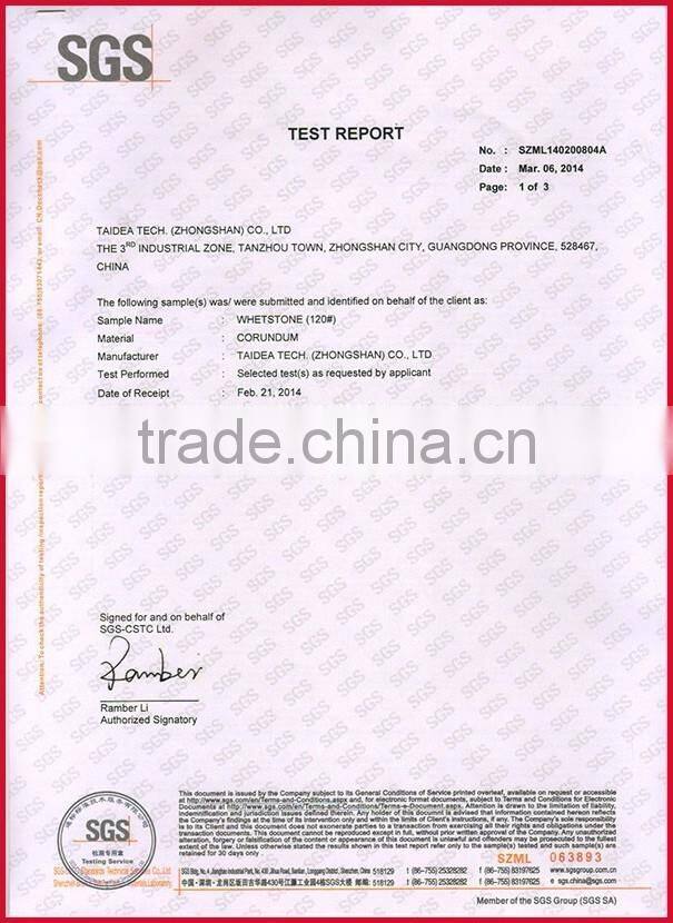 GRINDER Doubles Sides Green Oil Stone Sharpening