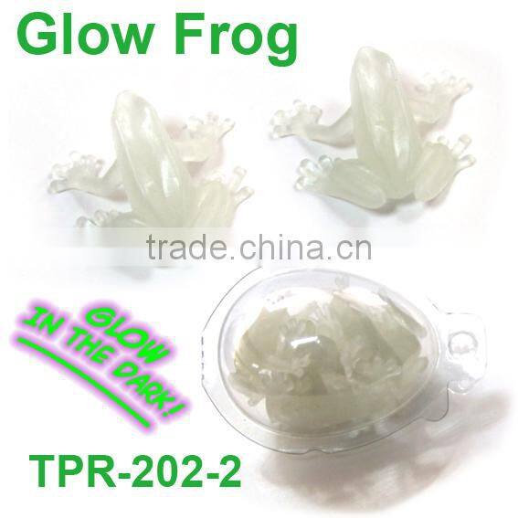 Sell Plastic Rubber Glow-in-the-Dark Frog Toys