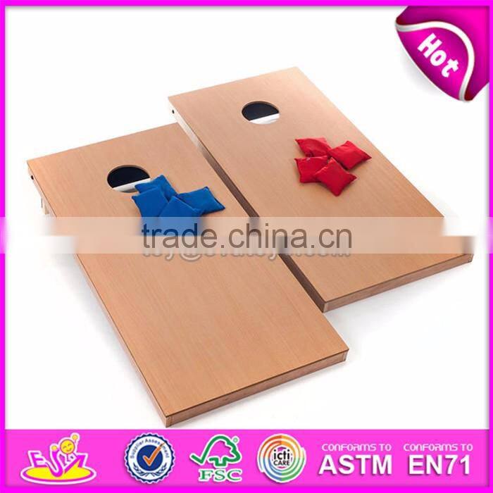 High quality outdoor 4 in a row game wooden connect four game W01A203-S