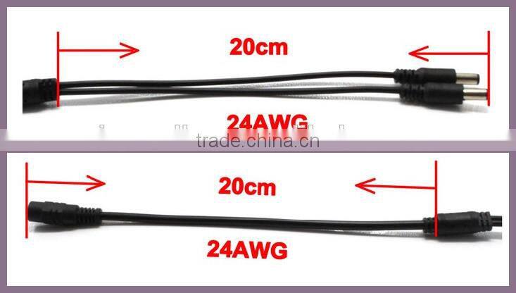 5.5x2.1mm 12v dc power dc to dc cable
