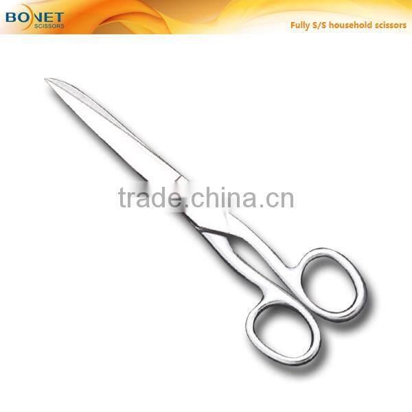 S96017P CE Certificated 5" high quality Fully Stainless Steel household China scissors