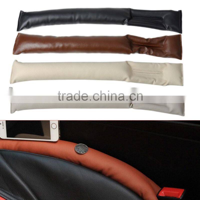 Faux Leather Car Seat Gap Pad Fillers Holster Spacer Filler Padding Protective Case Auto Cleaner Clean Slot Plug Stopper