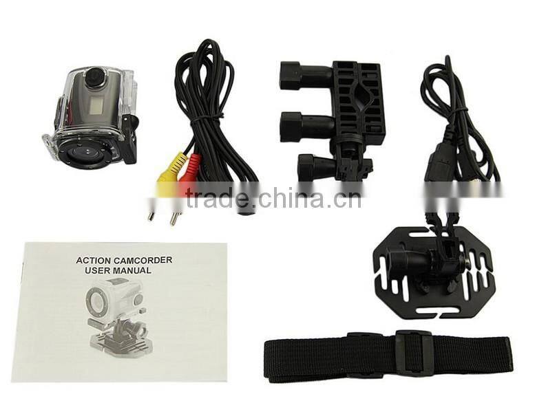 2016 New HD 720p Bicycle helmet WATERPROOF SPORTS HELMET OUTDOOR CAMERA MOTOR CAR DVR DV